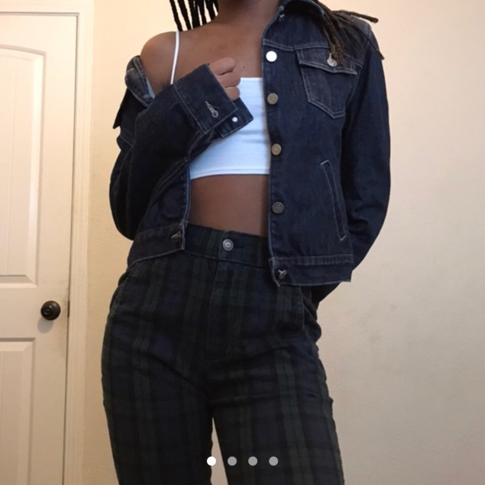 vintage calvin klein denim/jean jacket